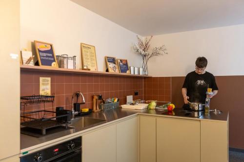 Konyha, MEININGER Hotel Berlin Mitte near Természettudományi Múzeum