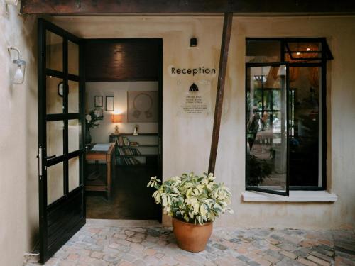 Eingang, Malandela's Guest House in Malkerns