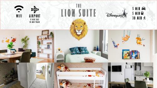 The Lion's Suite: a full flat near Disneyland. - Location saisonnière - Chessy