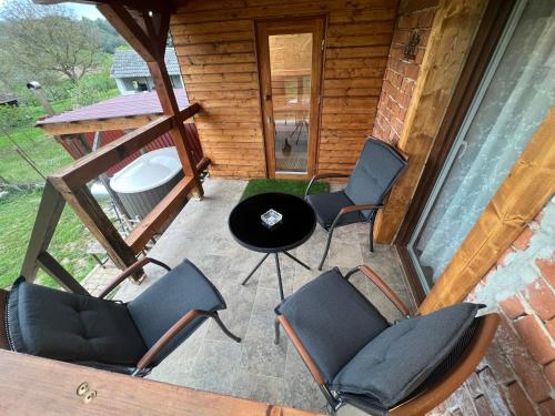 Balcony/terrace, Bedi Vendeghaz in Ujudvar
