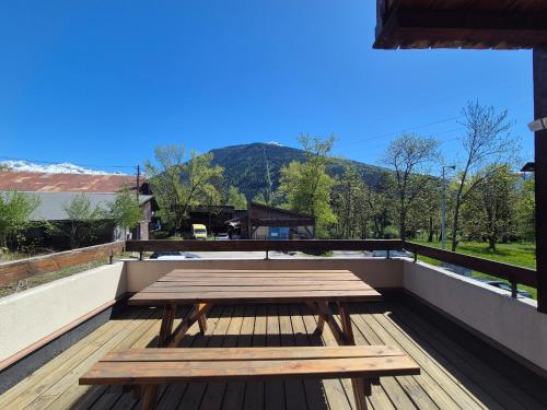 View, Appartement 6 personnes avec terrasse in Le Mollard