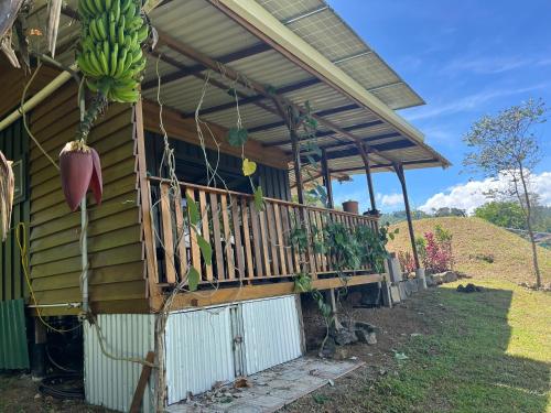 Balcony/terrace, Finca Rica Organic Cacao Farm Volcano View and Pool in Bajo Tigre