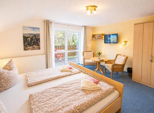 Urlaubsmagie - Ferienwohnung Laubfrosch - am Wanderweg mit Balkon - L9, Sebnitz