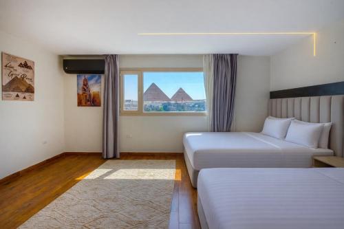 Suite, vista sulle piramidi, idromassaggio