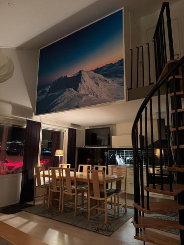 Konyha, RIBO Apartment Riksgransen in Riksgransen