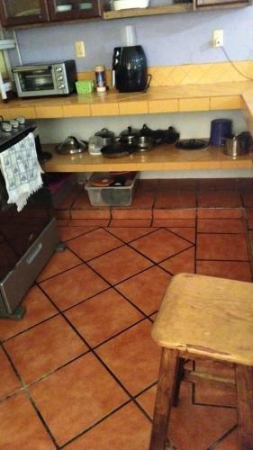 virtuve, casa viajeros in Cuyutlan