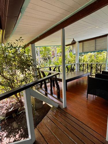 Balcony/terrace, Baansuan Suksangob Farm Stay in Yan Ta Khao