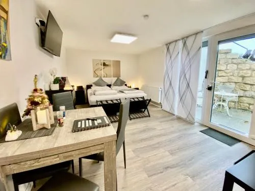 1,5 Zimmer Apartment in S-Bahn Nähe, 35 qm, max 4 Pers, zentral, private Terasse, Internet 250 MBit in Gärtringen, Deutschland