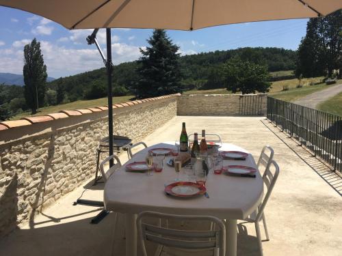 陽台/露台, Mas Des Prades avec vue splendide in 勒波埃塞拉德