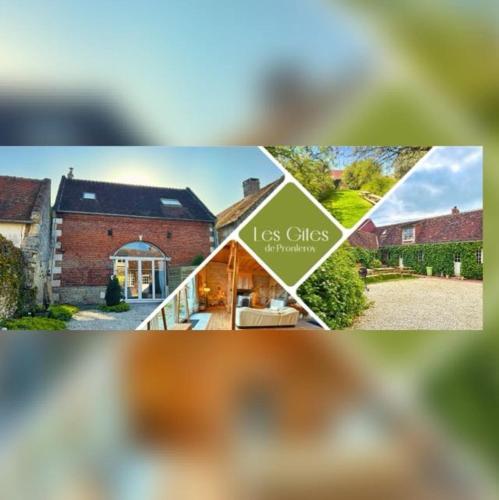 Les Gîtes de Pronleroy double Gîte Rural 29 Couchages et SPA 85km de Paris gîte à louer Montiers