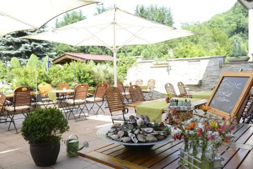 Balkons/terase, Landhotel Fasanenhof in Ringgau