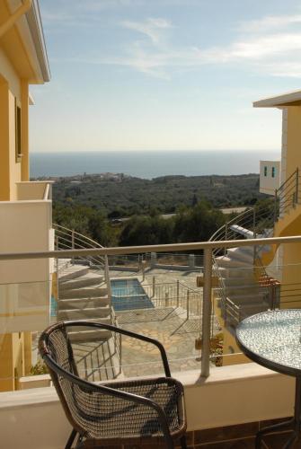 Balcony/terrace, Orizontas Residencies in Kastrosykia
