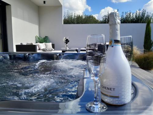 La Villa de L'océan Piscine & Spa gîte à louer Lanildut