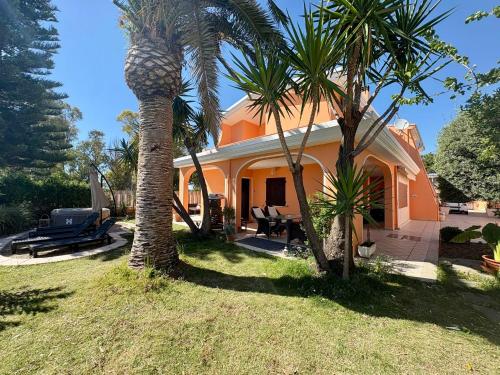 Villa Ina with Sea View in a Quiet Location in southern Sardinia