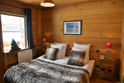 Appartement 4 etoiles Tignes vue lac et montagne, 8 pers Chalet Gypaetus in ティニュ