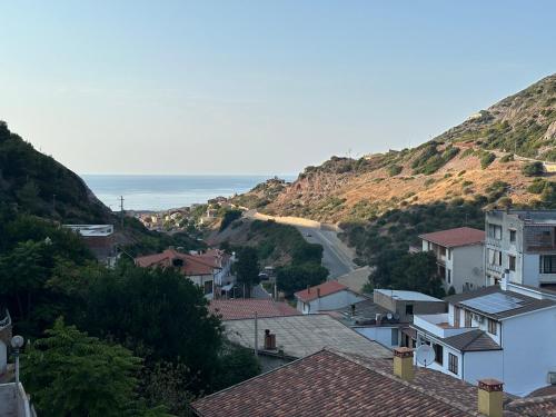Exterior view, Villaggio Malfidano in Buggerru