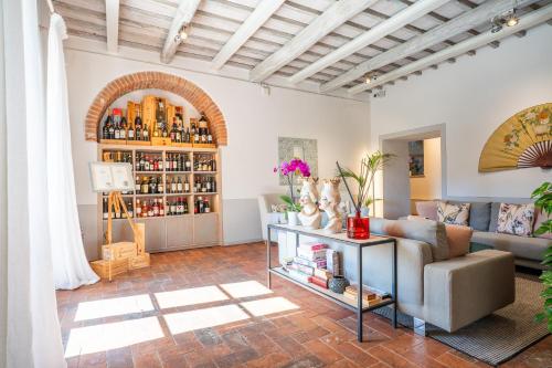 Спільний лаунж/ТБ зона, Relais Le Macine Di Stigliano in Совічіле