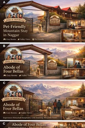 Abode of Four bellas – khách sạn tại Bharhka