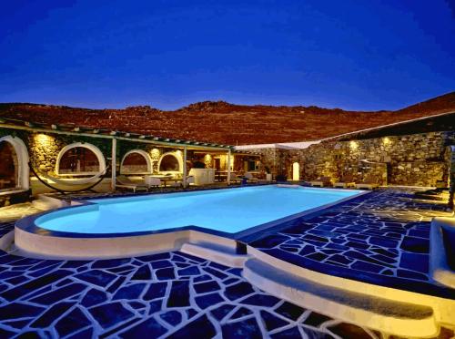 Βίλα Ηλύσια Ορίζοντα chambre d'hôte Dílos