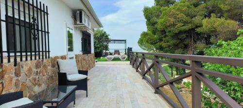 Erkély/terasz, Casa Rural MONTE VERDE in Estremera