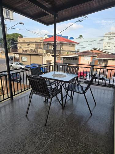 Balcony/terrace, 2-Bedroom Apartment - Perfect for Carnival Stay! in Woodbrook