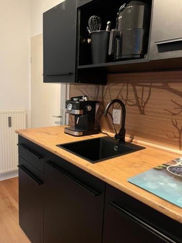 Kitchen, Wohnung mit Garten in Ostseebad Sellin