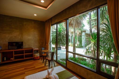 puutarha, Blue River Resort in Phitsanulok