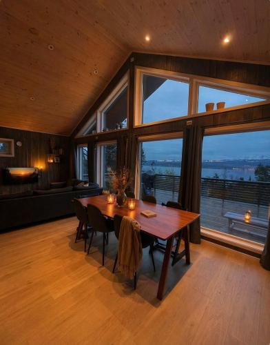 Modern chalet in Malangen in Meistervik