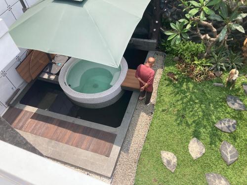 Hot tub, Roomah Ijo - Your Private Home in Bandung in Margaasih