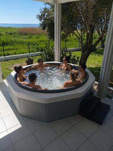 Hot tub, Blue Horizon in Platanitis Maronia