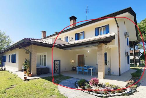 Vista exterior, Villa Silvy in Bibione Spiaggia