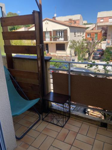 Balcony/terrace, Maison des Pins in Alco