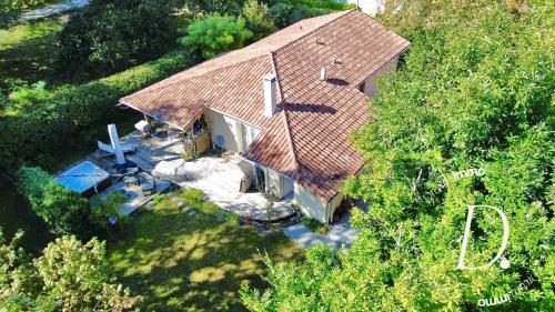 villa avec spa extérieur, centre Messanges au bord de l'océan gîte à louer Messanges