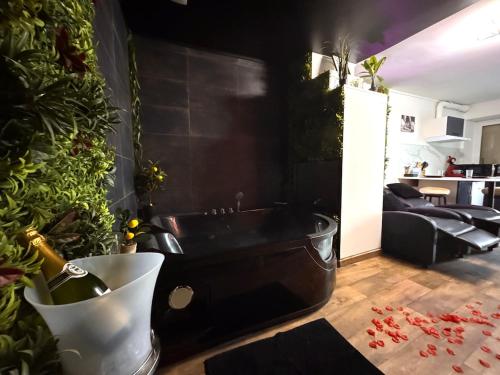 Love Room Duplex Balnéo, Ambiance Intime (Love Room Duplex Balneo, Ambiance Intime) in Souppes-sur-Loing