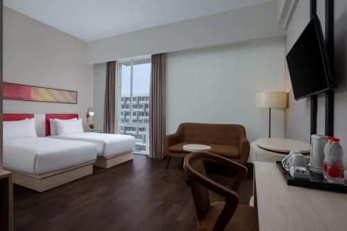 2 twin beds
