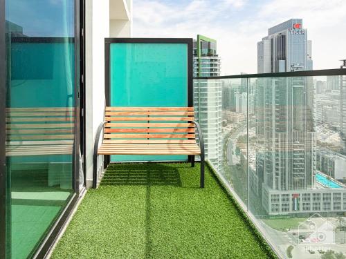 Modern Studio with balcony Binghatti Gardenia in Madinat Zayid