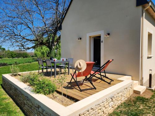 Le Clos Belette - Gite 4 pers avec piscine gîte à louer Le Couderc