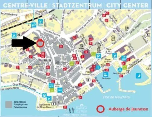 Studio au cœur de la ville de Neuchatel in Neuenburg, Schweiz