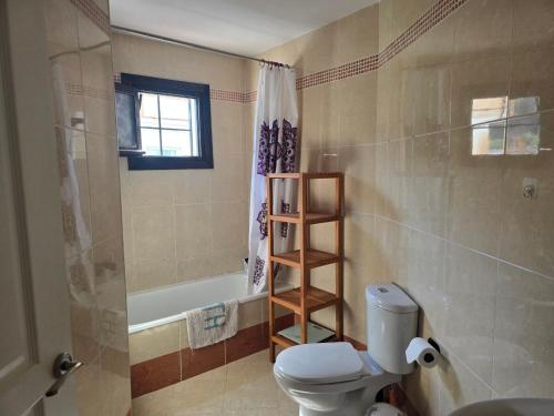 Baño, Apartamento con patio in Velez de Benaudalla