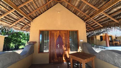 Happy Hippy Beach Cabanas Peanut Farm in Panama