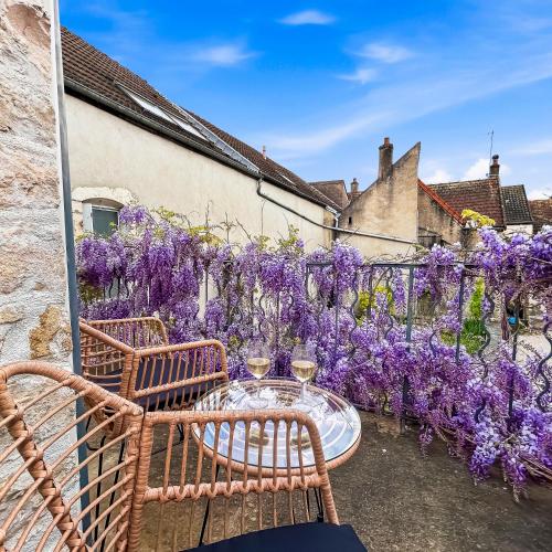 Maison entre vignes et pierres gîte à louer Chassagne-Montrachet
