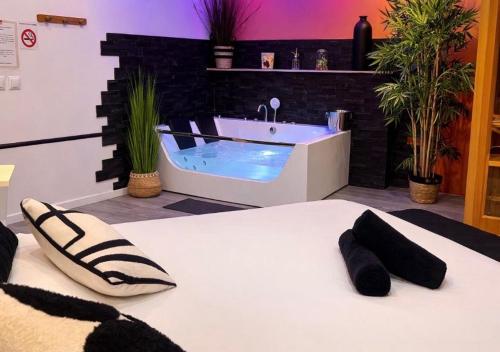 Spacieux spa et sauna