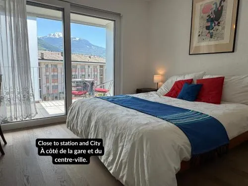 City Business Flat, Gare, Bus & Centre à Pied in Sion, Schweiz