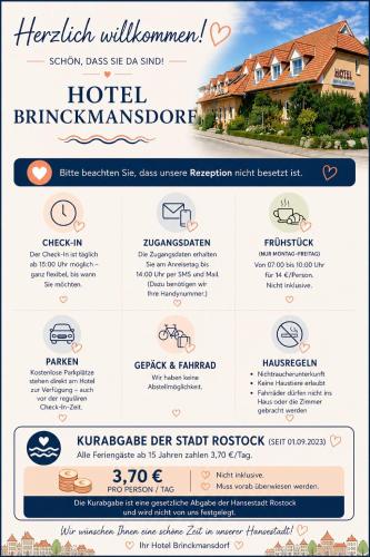 Hotel Brinckmansdorf in Rostock, Deutschland