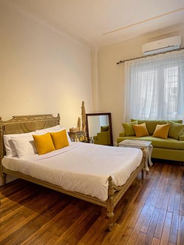 1 double bed