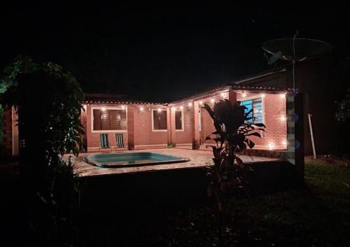 Chácara até 40 pessoas Piscina Bilhar e Natureza (Chacara ate 40 pessoas Piscina Bilhar e Natureza) in Aguas de Santa Barbara (Sao Paulo)