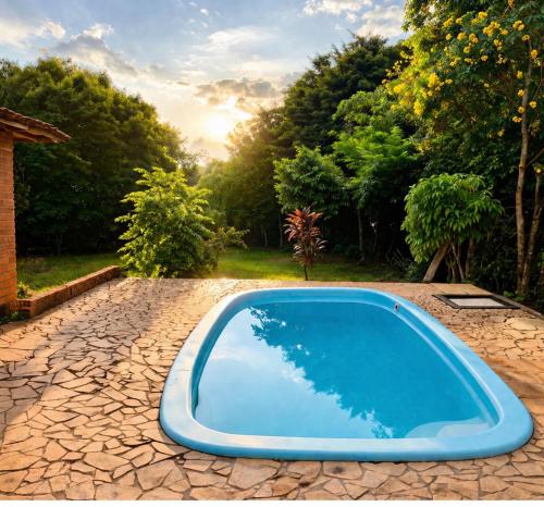 Kert, Chácara até 40 pessoas Piscina Bilhar e Natureza (Chacara ate 40 pessoas Piscina Bilhar e Natureza) in Aguas de Santa Barbara (Sao Paulo)