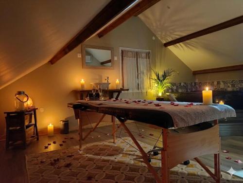 Ecrin d' Amour suite romantique avec Jacuzzi 1