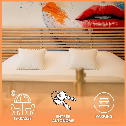 Suite 31 Villa - Terrace - Clim - Parking - Village Naturiste