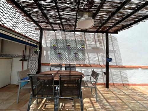 Erkély/terasz, Amazing 3 floor house in front of the beach in Los Urrutias